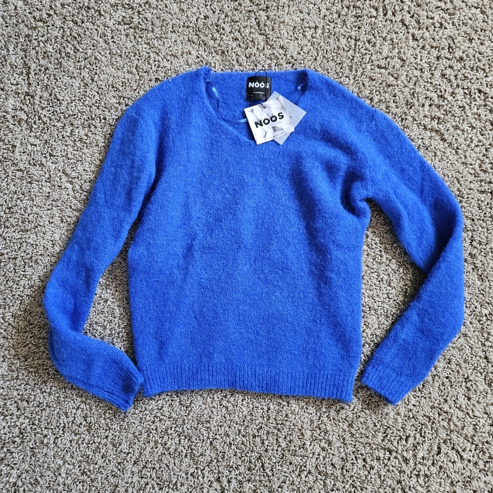 New with tags Noos Knitwear Mohair Sweater